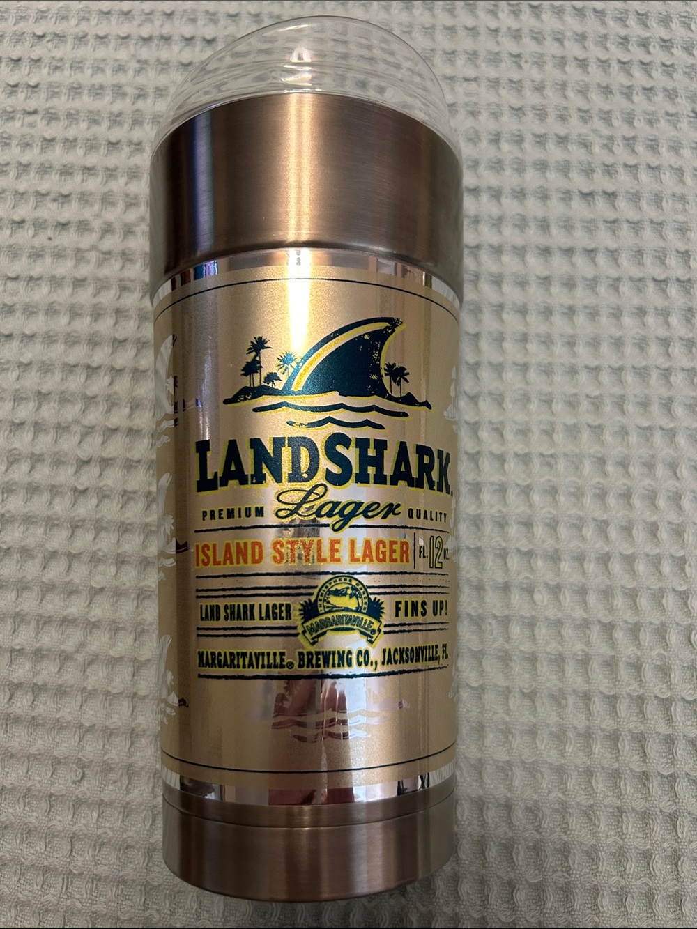 Margaritaville LandShark Metallic Gold Insulated Tumbler
